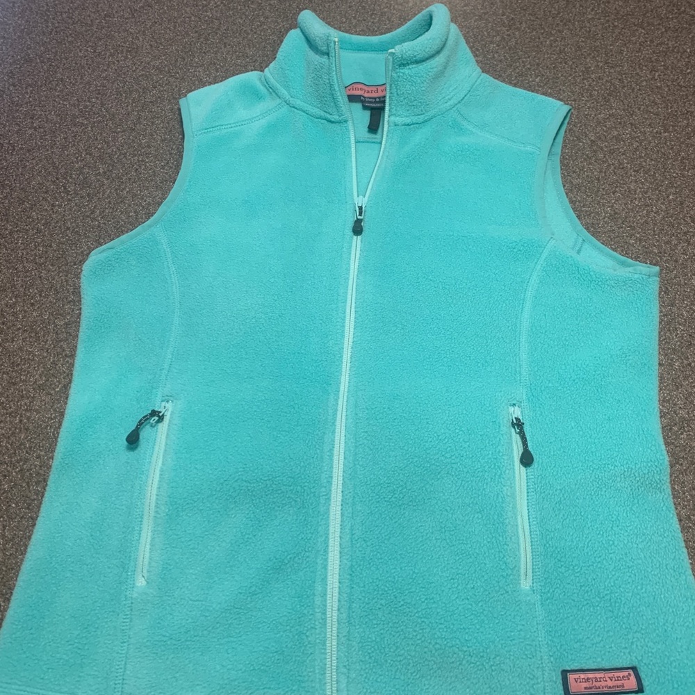 Vineyard Vines Women’s Fleece Vest Size Small.